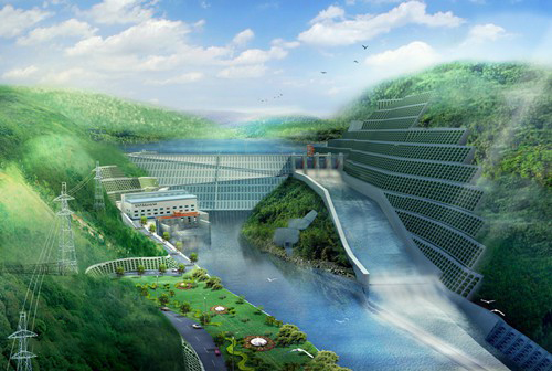 山东老挝南塔河1号水电站项目